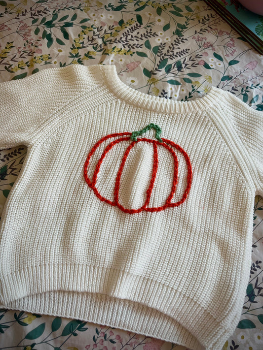 Pumpkin Baby Jumper